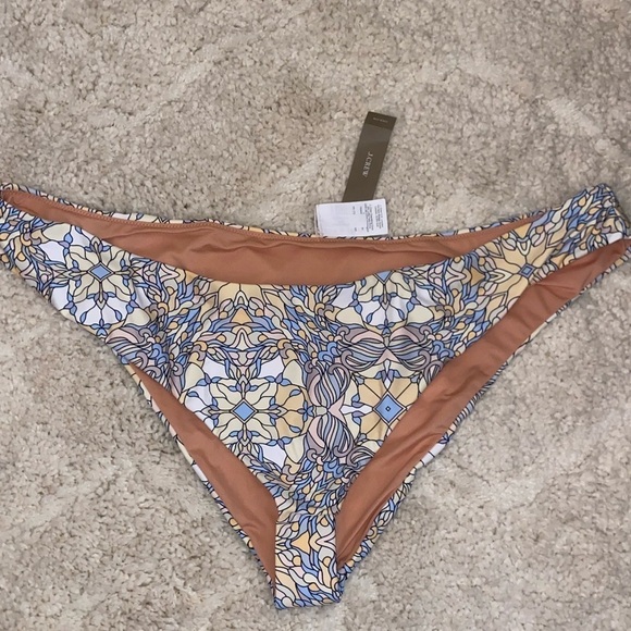 J. Crew NWT Active Curved Waist Cheeky Bikini Bottom UPF 50 Sun Protection 3X - Picture 1 of 6